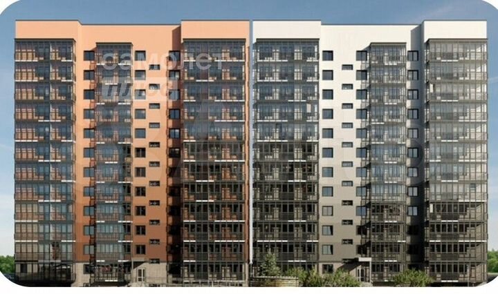 2-к. квартира, 61 м², 10/12 эт.