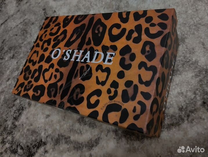 Полуботинки кожаные женские, на широкую ногу