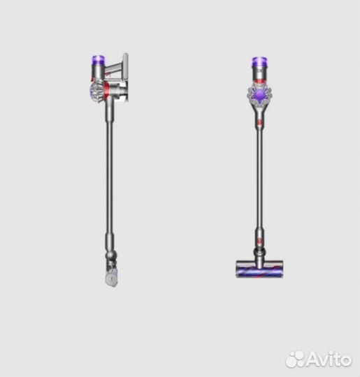 Пылесос ручной Dyson V8 (SV25) 425Вт серый/никель