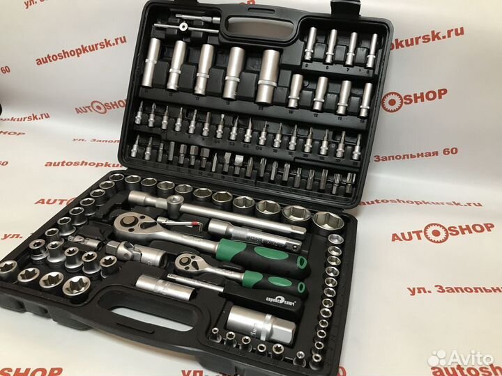 Набор инструмента головок чемодан 108 предметов