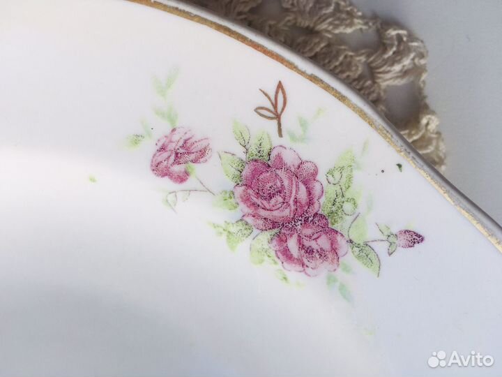 Тарелка суповая СССР Дулево 1961 год