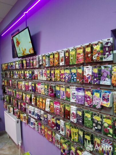 Семена цветов и овощей