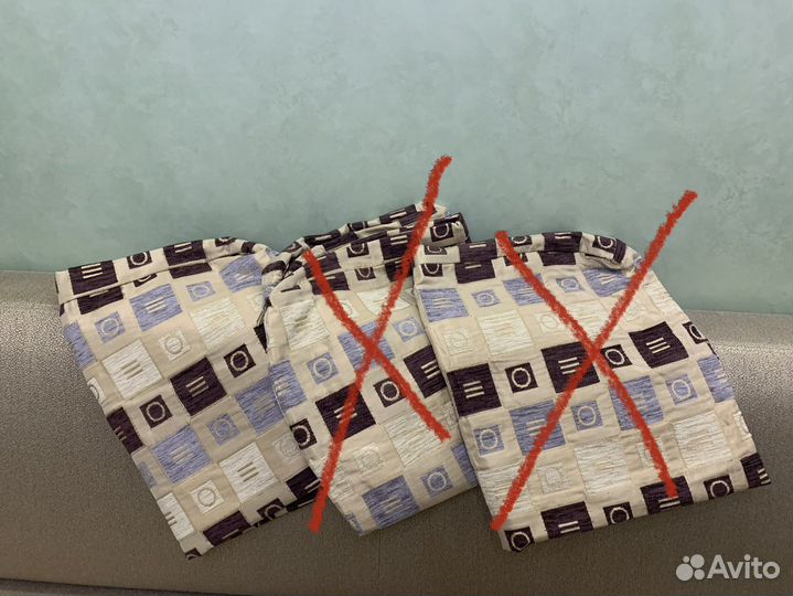 Чехлы на диванные подушки новые