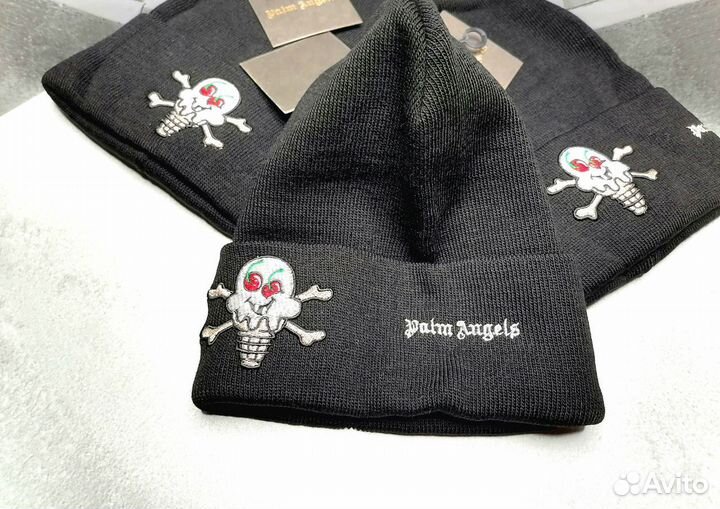 Шапка зимняя palm angels