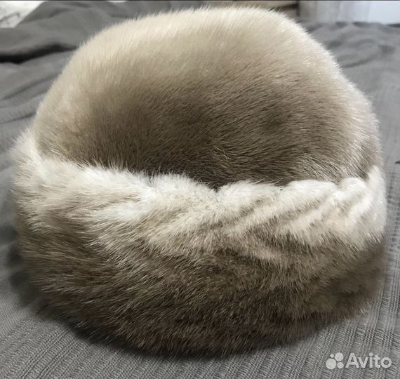 Шапка норковая женская