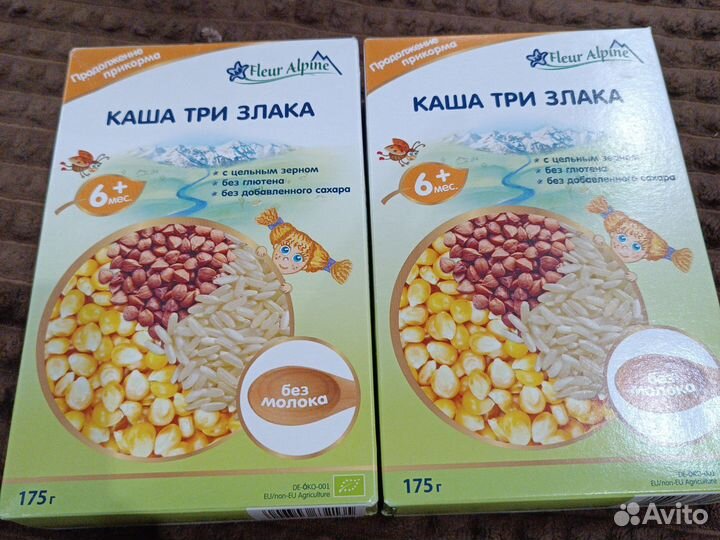 Без молочная детская каша