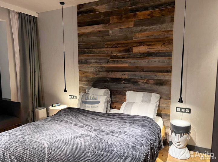 Амбарная доска в интерьере