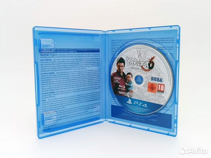 Yakuza 6 The Song of Life (PS4, английская в б/у