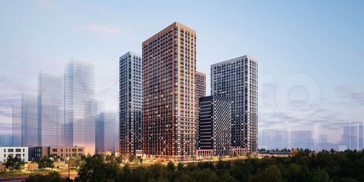 2-к. квартира, 52,2 м², 25/33 эт.