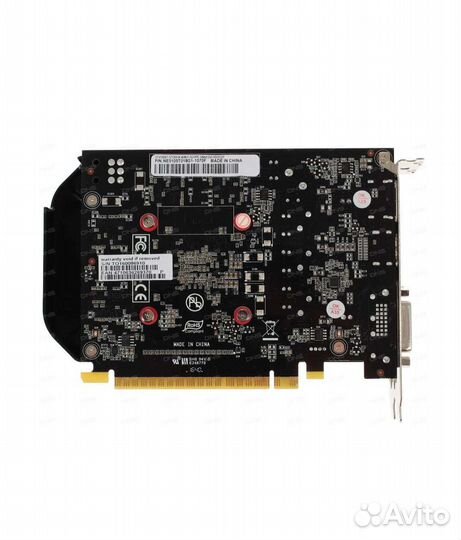 Видеокарта Palit GeForce GTX 1050 Ti stormx