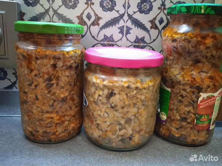 Икра грибная