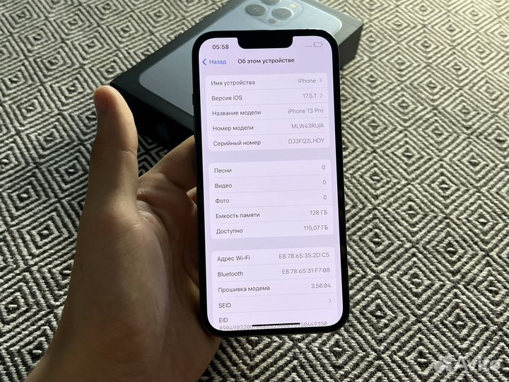 iPhone 13 Pro, 128 ГБ