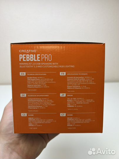 Новые колонки creative pebble PRO