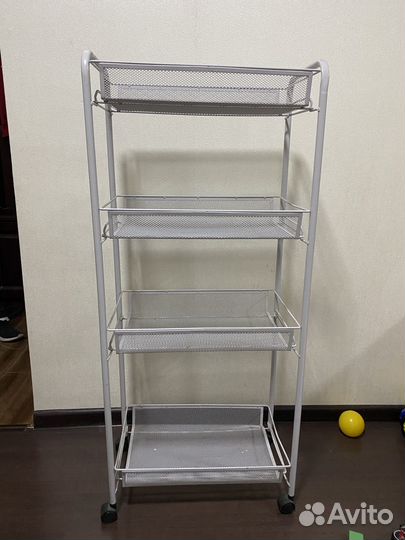 Стеллаж этажерка железная