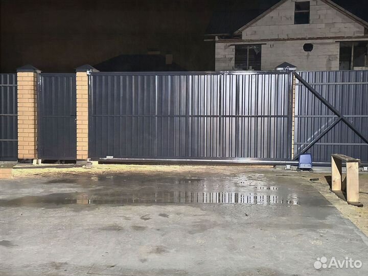 Откатные ворота