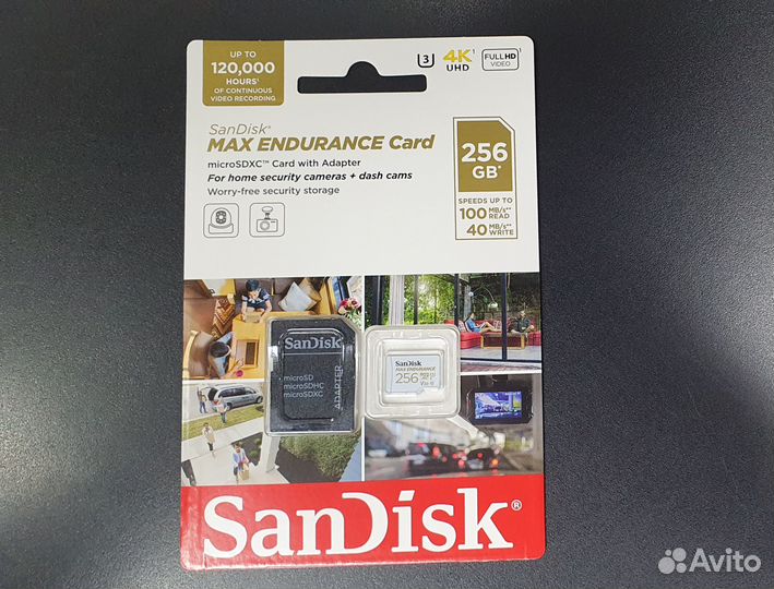 Карта памяти Sandisk max endurance 128gb
