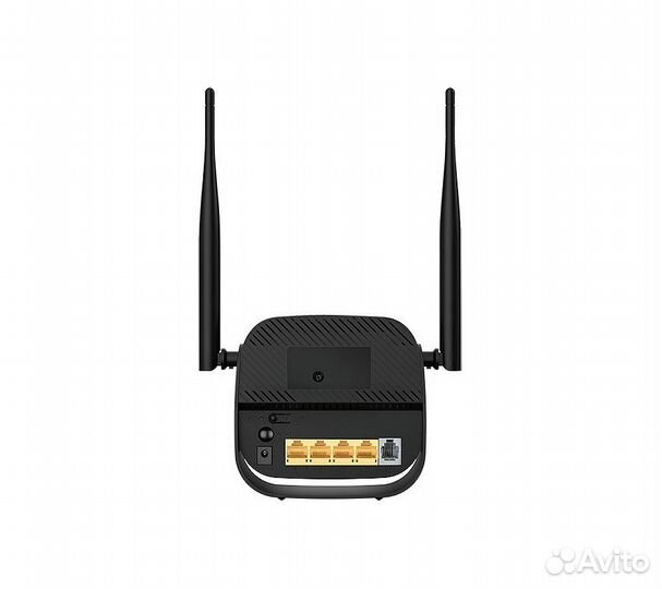 Wi-Fi роутер D-Link DSL-2750U/R1A, черный