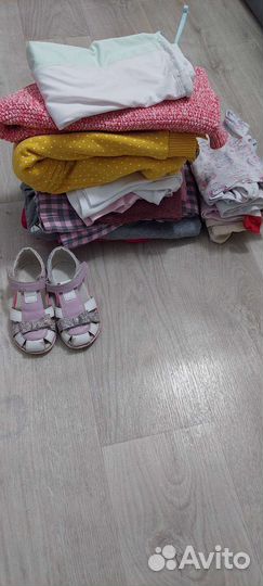 Вещи пакетом на девочку 92,98