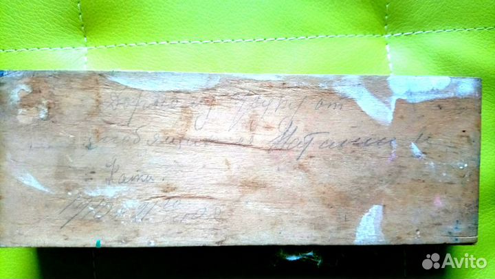 Антикварная коробочка пастели GunterWagner (к.19в)