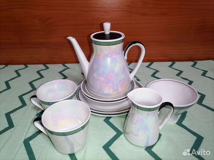 Кофейный сервиз фарфор гдр