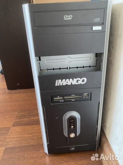 Системный блок и монитор