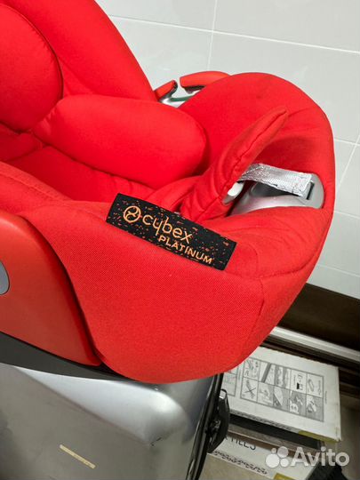 Cybex cloud t i-size autumn gold-burnt red