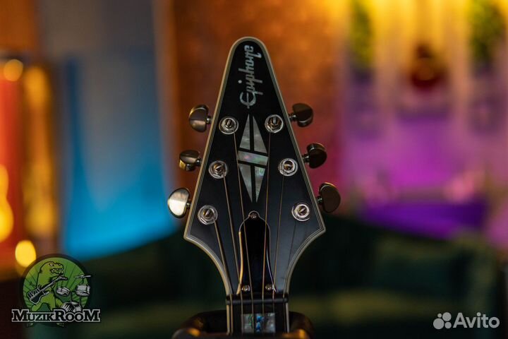 Epiphone Flying V Prophecy Black Aged Gloss