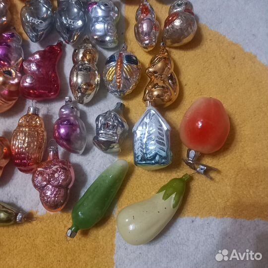 Елочные игрушки СССР
