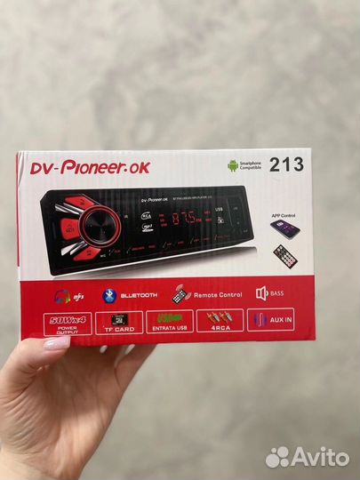 Магнитола новая с bluetooth