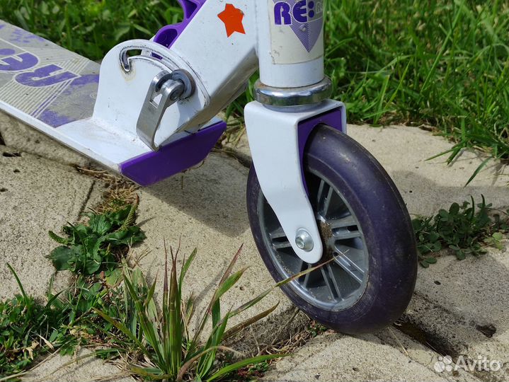 Детский двухколесный складной самокат