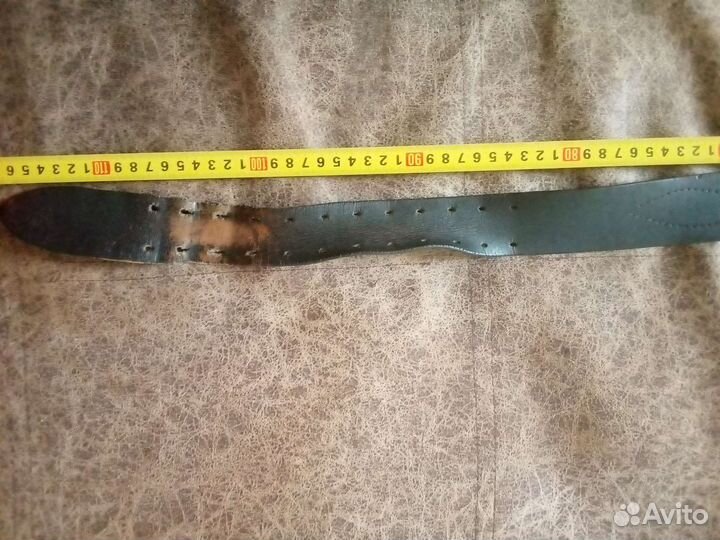 Ремень кожаный офицерский