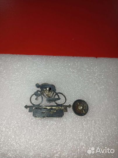 Велосипедист 1957г. Серебро