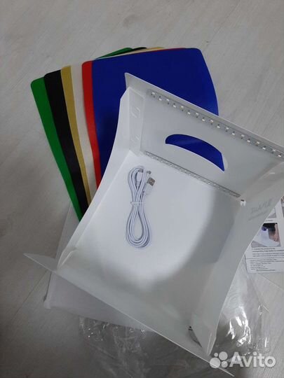 Фотобокс, лайтбокс для предметной съемки