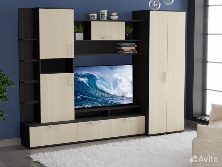 Стенка в гостиную Анис комби