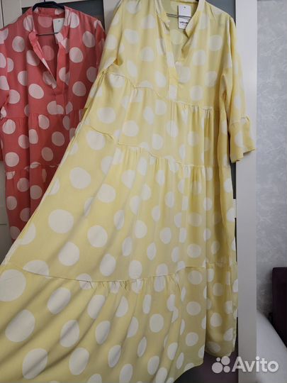 Новое Платье р. 50-54 Италия Вискоза 3 шт