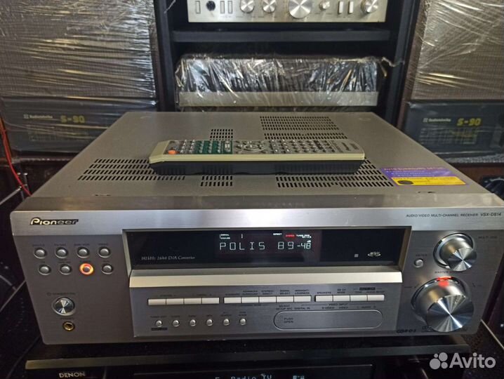 Ресивер pioneer VSX D814