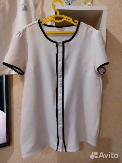 Блузка школьная майка