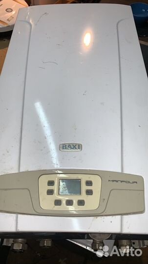 Газовый котел настенный бу Бакси