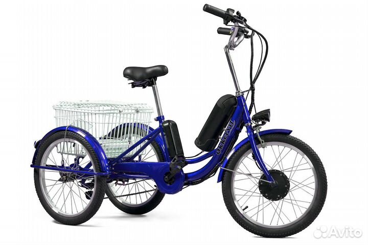 Электровелосипед трехколесный взрослый 20