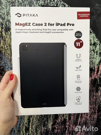 Pitaka MagEZ Case 2 for iPad Pro 11, 2021