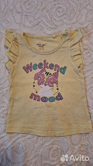 Вещи пакетом на девочку от 9 мес