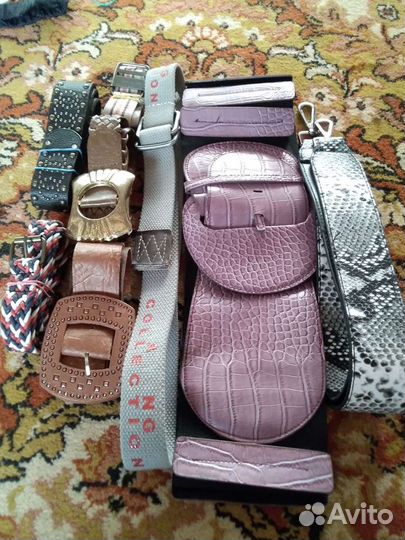 Ремни поясные разные