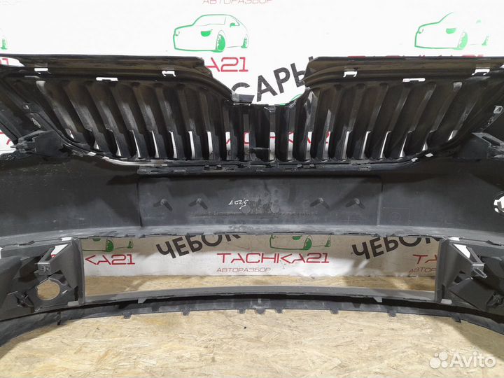 Бампер передний skoda Octavia A7 (2016+)