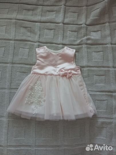 Платье для девочки 62-68