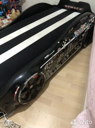 Кровать машина