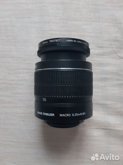 Объектив Canon Zoom EF-S 18-55mm 1:3.5-5.6 IS II
