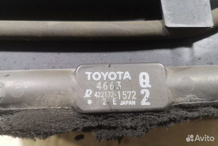 Радиатор двс toyota crown jzs175 2jzfse