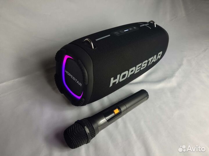 Портативная колонка с 3D-эффектом 80w и басом