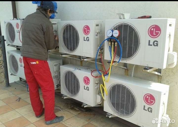 Чистка сплит систем,ремонт кондиционеров, заправка