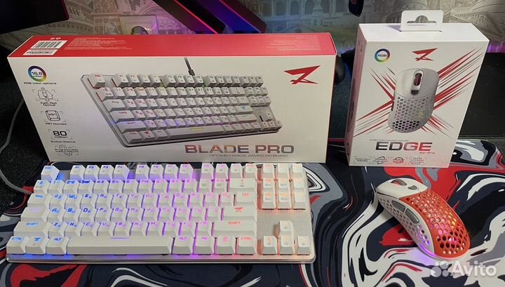Zet gaming pro Клавиатура+Мышка+Коврик для мышки